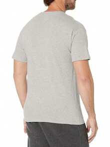 Camiseta clásica para hombres Champion, gráfico triangular - Gris - Ver 2