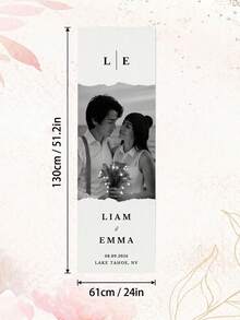 1 tấm banner cưới cá nhân hóa, in ảnh và chữ theo yêu cầu, phông nền chụp ảnh cưới cá nhân hóa, phông nền in tên và ngày tháng cá nhân hóa, biển chào mừng lễ cưới, phông nền trang trí lễ cưới và tiệc cưới. - Nhiều màu - Xem 8