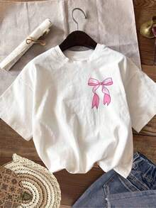 Dam-T-shirts - Vitt - Visa 2