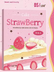 B5 Dessert Themed Notebook, Detachable Loose-Leaf Design, 80GSM Thick Lined Paper, 180° Lay-Flat, Tearable Pages, Cute Dessert Cover Notebook For Students, Office, Note Taking, Exam Prep, Journaling School Supplies - Multiple Options Available - View 18