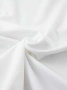 Plus Size - Plus Size Short Sleeve Printed Fashion Round Neck Women'S T-Shirttops For Women - White - View 5