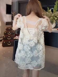 Women Tops - Cream - View 5
