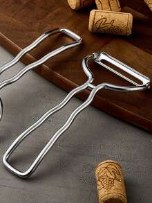 Bộ 1/2 dụng cụ gọt vỏ rau củ quả, dụng cụ gọt vỏ sáng tạo, dụng cụ gọt vỏ bằng kim loại, dụng cụ gọt vỏ khoai tây, dụng cụ gọt vỏ táo, dụng cụ thái dưa, dụng cụ gọt vỏ lê tái sử dụng, dụng cụ gọt vỏ cà rốt, dụng cụ nhà bếp, đồ dùng nhà bếp - Bạc - Xem 12