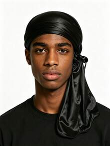 1/3 piezas Diadema, Gorro y Boina para Hombre - Conjunto de Accesorios para la Cabeza Cómodo y Transpirable, Adecuado para Deportes, Actividades al Aire Libre, Hogar y Uso Diario - Negro - Ver 13