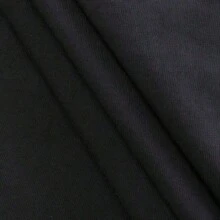 Camisa de mujer, casual, 100% algodón. - Negro - Ver 3