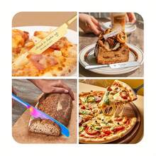Custom Engraved Stainless Steel Cake Cutter Set - Personalized Name Cutter, Wedding Cake Cutter, Pizza Cutter, Baking Tools, Tableware Set, Mother's Day/Father's Day Gift, Wedding Bridesmaid/Groomsman Gift, Suitable For Weddings, Parties, Bars - Multicolor - View 6