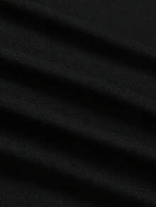 Camisetas con Estampados Temáticos de los 90, Tops Casuales de Manga Corta y Cuello Redondo, Perfectas para la Moda Femenina de Primavera y Verano - Negro - Ver 5