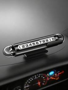 Rompedor de ventana de coche, placa de matrícula de estacionamiento temporal, soporte para teléfono móvil, placa de exhibición de teléfono de reubicación - Multicolor - Ver 8