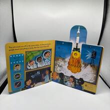 Busy Learning Materials Cardboard, Foldable Inner Pages, Home Reading Story Time, Cognitive Enlightenment, Language Development, Perfect Choice For Halloween, Christmas Gifts, Science Education - Multicolor - View 5