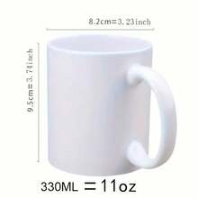Draggin' Humorous Ceramic Mug, White With Insulated Design, Reusable, Dishwasher, Multipurpose, Washable, Genuine SAY ANYTHING MUG - 11oz1pc - View 3