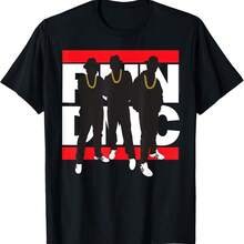 Run 1DMC1 Official Silhouette Band T-Shirt Small - Negro - Ver 1