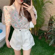 Women Blouses & Shirts - Yellow - View 5
