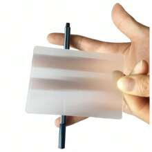 Distorted Optical Illusion Cards, Visual Art Magic Trick Props, Creative Stress Relief Toys, Close-Up Street Performance Accessories - White - View 7