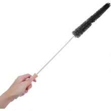 Dryer Vent Cleaner Brush Set - Lint Brush, 27.6 Inch Flexible Refrigerator Coil Brush, Lint Trap Cleaning Tools, Duct Cleaner For Washer And Dryer - View 4