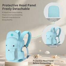 Baby Carrier For Newborns From Birth, Multifunctional On The Go, For Babies From 0 To 36 Months, Toddlers Up To 15 Kg - Blue - View 3