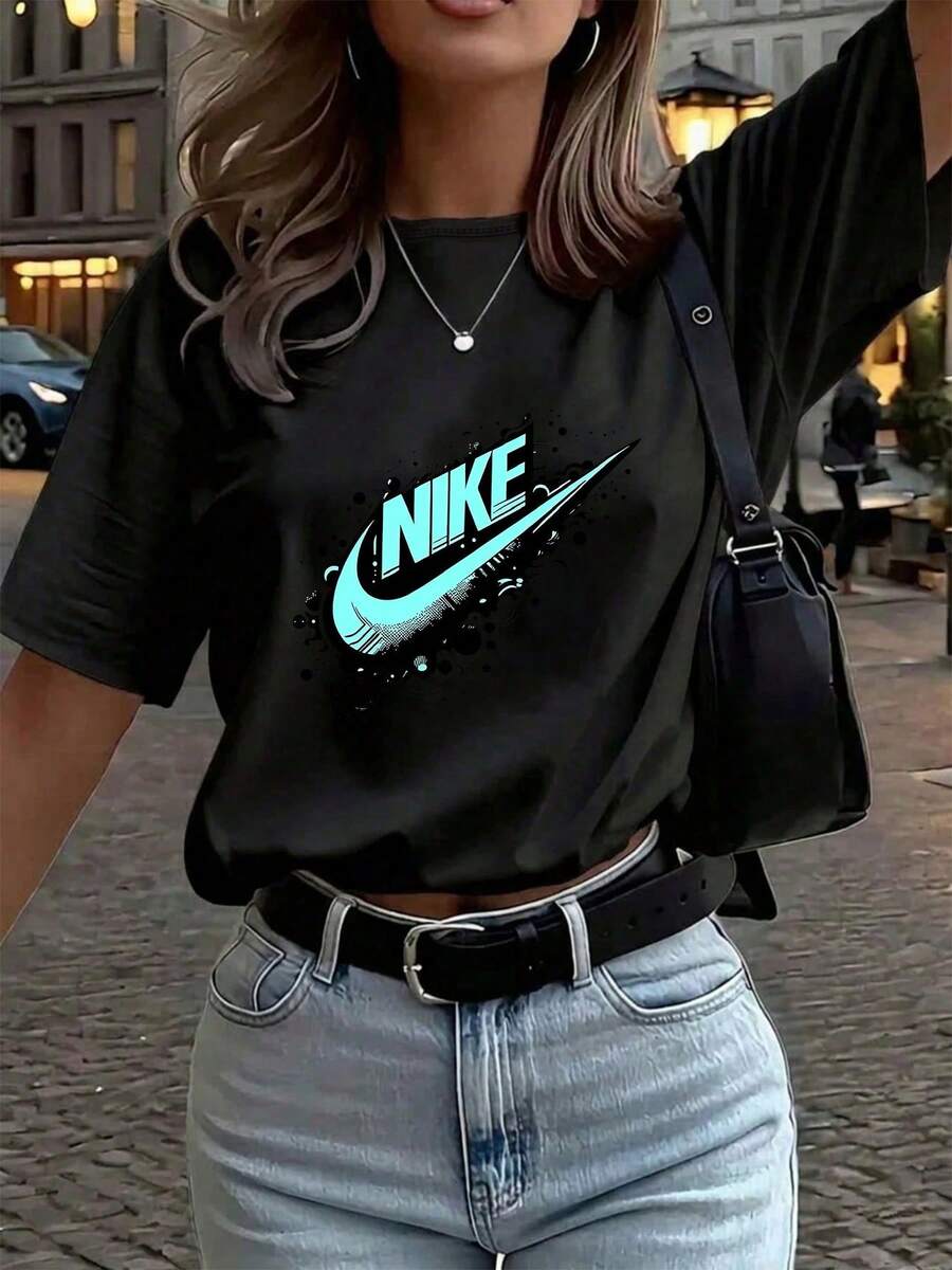 Women T-Shirts - Black - View 1