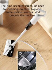 Disposable Filter Net Cover For Vacuum Cleaner, Mop Machine, Robot Vacuum Cleaner, No Need To Clean - A - View 4
