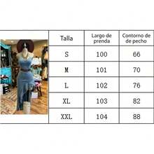 Vestido de denim asimétrico para mujer tirantes finos moda callejera verano outfit casual cómodo y fresco talla única estilo urbano - Azul - Ver 3