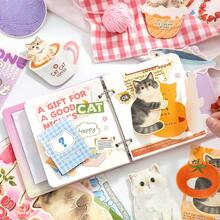 Cute Cat Themed Memo Pad, DIY Origami Crafts, Funny & Creative Animal Stationery Notepad - one-size - View 6