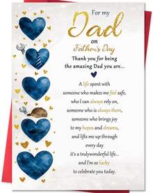Beixian Fathers Day Card For Dad, Happy Father's Day Card From Son Daughter, Fathers Day Gift For Dad - Card-350 - View 8