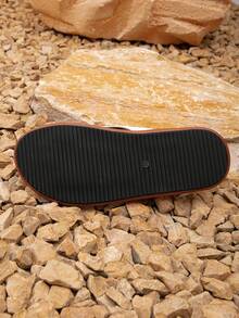 Sandalias de estilo árabe para hombres, zapatos de playa blancos, pantuflas - Blanco - Ver 6