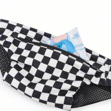 Baby Hip Seat Carrier Baby Waist Stool For Child Infant Toddler With Adjustable Strap Buckle Pocket Soft Inner Huge Storage - 棋盤格黑 - 查看 5