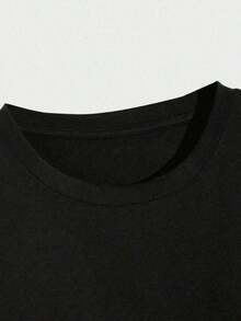Women T-Shirts - Black - View 4