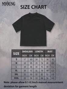 100% Pure Cotton Printed T-Shirt  X Logo Streetwear Graffiti Style Fashion Statement  Design S To 3XL Short-Sleeved Round Neck Casual Top Suitable For All Seasons Men's Wear - 黑色 - 查看 8