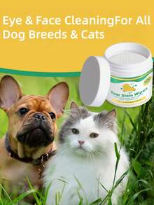 Pet Eye Cleaning Wipes, Portable Pet Tear Stain Removal Wipes, Gently Remove Tear Stains And Eye Dirt, Relieve Eye Discomfort, Suitable For Cats And Dogs - View 7