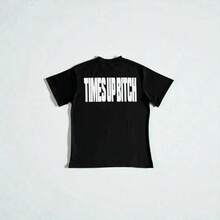 Times Up Tee Black - Black - View 3