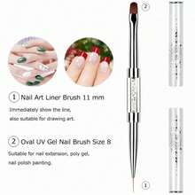 Bút hai đầu dùng để trộn keo và khắc - trắng - Xem 4