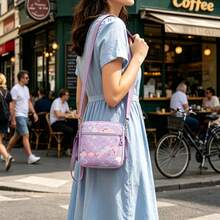 Cartoon Pop Hunter Series Mini Crossbody Bag Can Also Be Used As A Shoulder Bag, Featuring Cartoon Anime Design. A Perfect Gift For Women - H - Xem 5