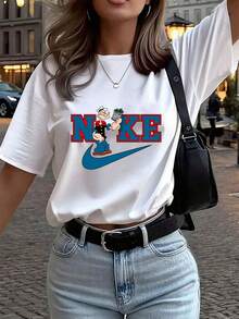 Dam-T-shirts - Vitt - Visa 1