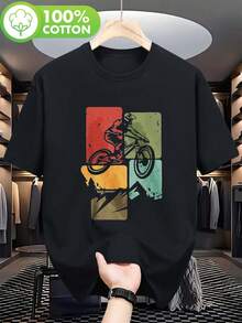 Men T-Shirts - Black - View 1