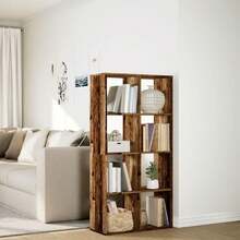 Estantes de livros - Castanho - Ver 4