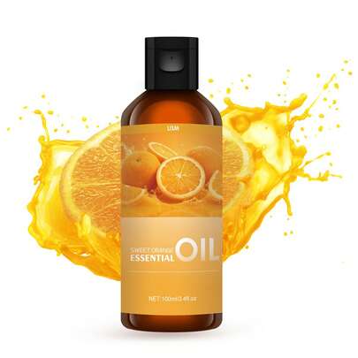 LISM Sweet Orange Essential Oil, 100ml/3.4fl.Oz, 30ml/1.0fl.Oz - A Smooth, Sweet Orange-Scented Oil With A Light, Sweet Aroma, Suitable For Diffusers, Home Fragrance, Christmas Decor, Candles And Soaps. - The Silky, Lightweight Texture Provides A Soothing Aromatic Experience. An Ideal Choice For Essential Oil Diffusers.