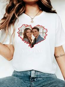 Dam-T-shirts - Vitt - Visa 2