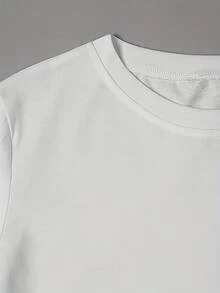Plus Size T-Shirts - Black - View 4