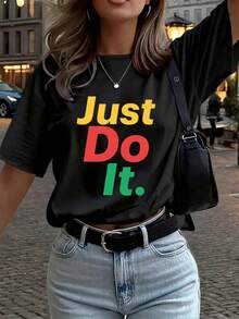 Women T-Shirts - Black - View 6