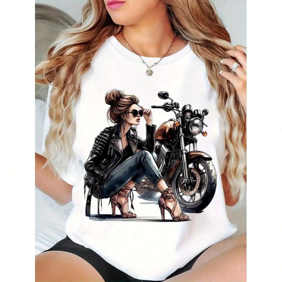 Women T-Shirts - White - View 1