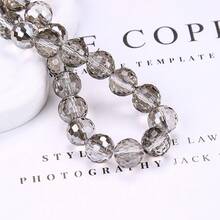 30 Stücke 10mm glänzende AB Kristallperlen - lebendige 96-facetten Perlen, geeignet für DIY-Basteln, Schmuckherstellung und Modeaccessoires - perfekt für handgefertigten Schmuck, Modedesign und kreative Projekte - Rose rot grün - Übersicht 12