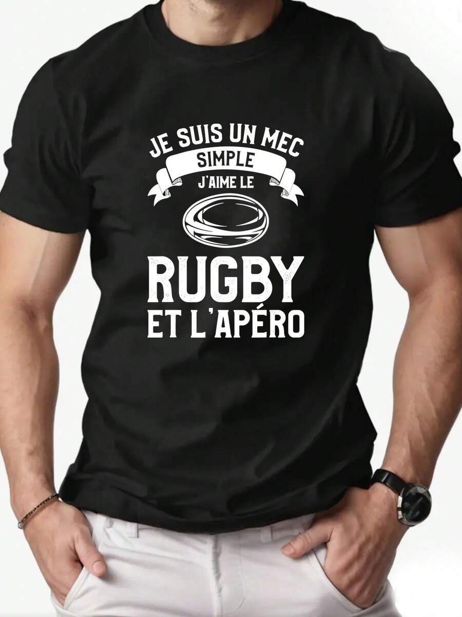 Men T-Shirts - Black - View 1