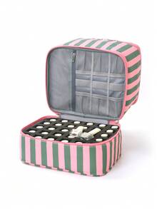 2026 Large Capacity Multifunctional Portable PU Leather Cosmetic Bag, Makeup Bag, Toiletry Bag, Makeup Organizer, Makeup Case, Manicure Supplies - 多色 3 - 查看 8
