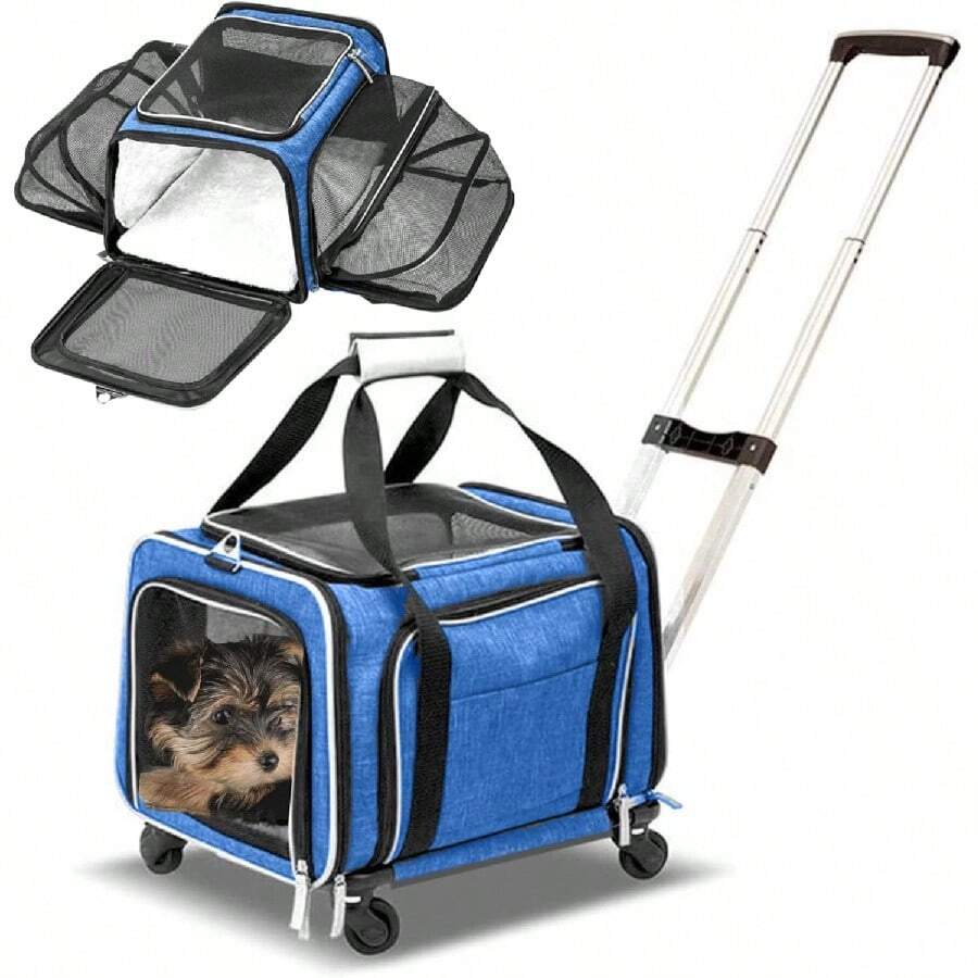 Pet Backpack - Bleu azur - Voir 1