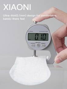 XIAONI 163mm Toallas sanitarias ultra delgadas para uso diario de mujeres, almohadillas sanitarias mini sin fragancia y amigables con la piel, suaves y transpirables, empacadas individualmente en paquetes pequeños, forros sanitarios cómodos y ajustados, 22/44/88 piezas - Ver 7