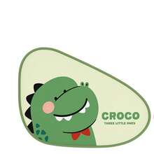 1个CROCO卡通鳄鱼静电吸附遮阳板，汽车挡风玻璃遮阳罩，防紫外线隔热，适用于汽车车窗玻璃 - Croco Driver Side - 查看 5
