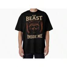 Abstract Portrait Printed Black Teeblusas para mujer playeras de mujer vestidos casuales para mujer y2k playeras deportivas para mujer verano camisetas ropa de mujer Fashion Perfect For Daily - Negro - Ver 6