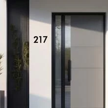 5-Inch Aluminum Metal Letter & Number Outdoor Identification Sign, Customized Address Number Plaque And Street Name Sign, Aluminum Address Letters And Numbers Suitable For House, Door, Garden Or Office - 7 - View 6