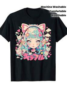 Women T-Shirts - Black - View 1