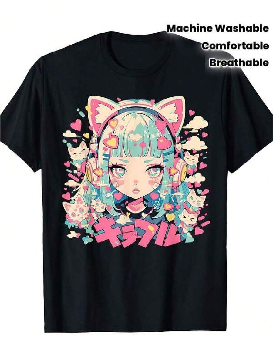 Women T-Shirts - Black - View 1